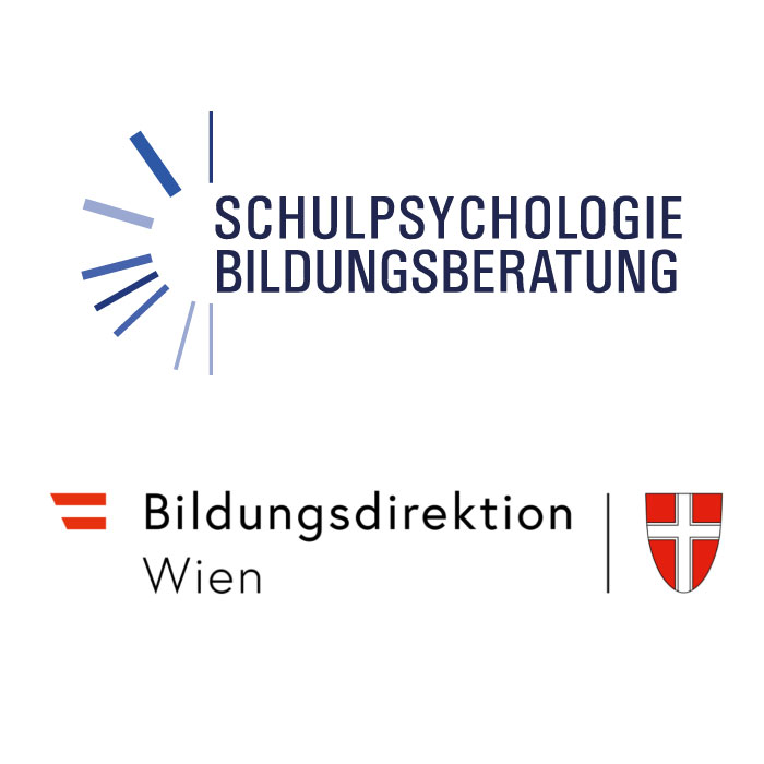 Logos: Schulpsychologie, Bildungsdirektion Wien