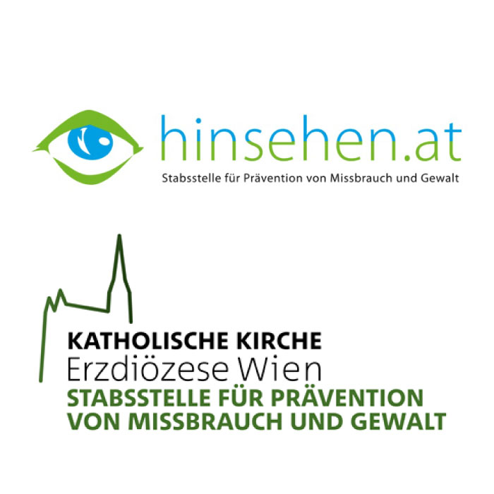 Logos: hinsehen.at, Erzdiözese Wien